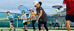 After-school tennis coaching Auckland