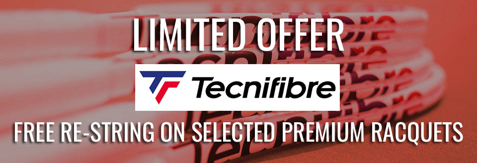 Free Restring on Selected Technifibre racquets